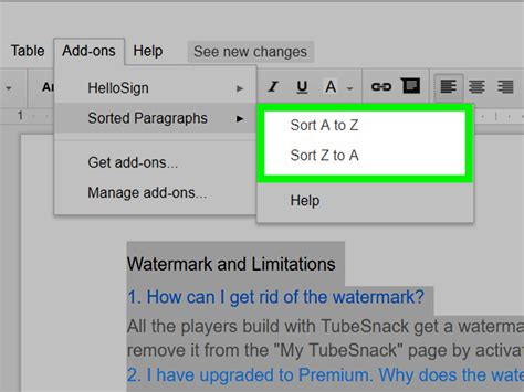 google docs alphabetisch sortieren - Daten in Google Docs alphabetisch sortieren: 15 Schritte (mit